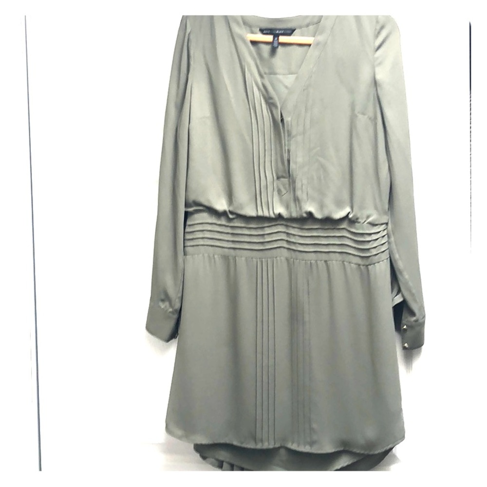 White House black market long sleeve tunic dress